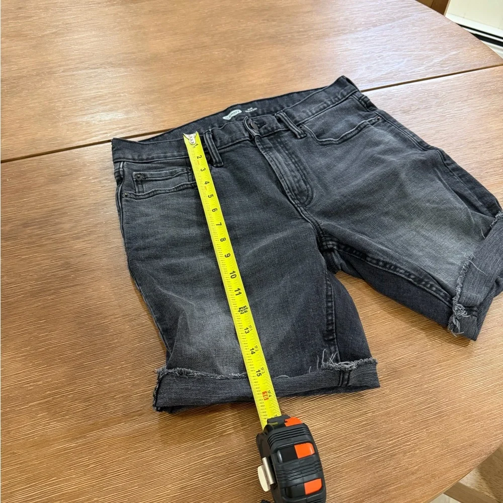 Old Navy Men's Black Denim Shorts